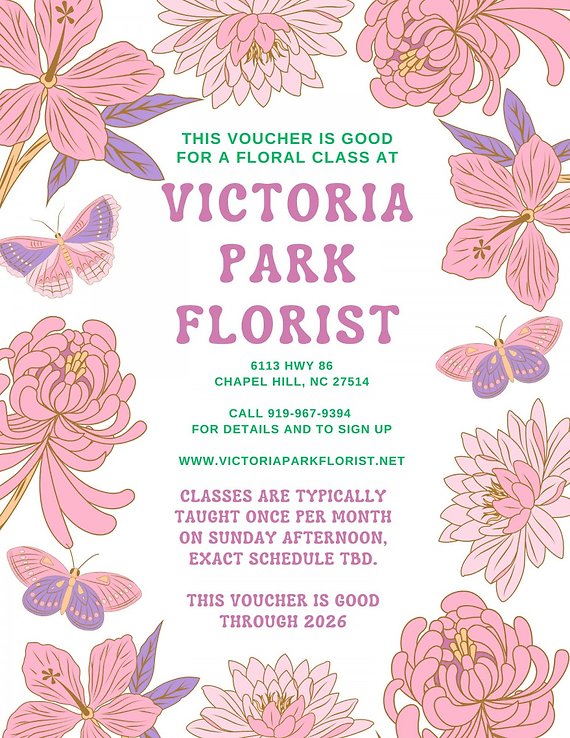 Voucher for a Future Class