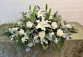 Loving Memories Casket Spray